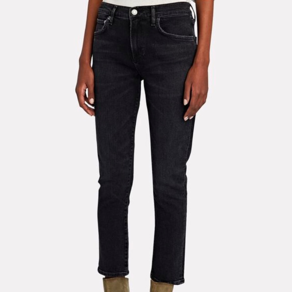 Barely worn Agolde toni cropped skinny jeans